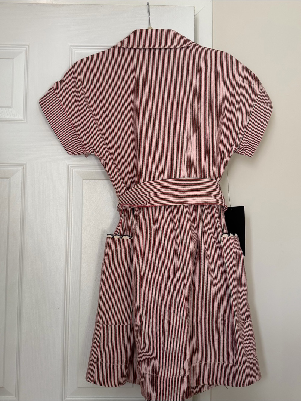 Tuckernuck Red and Blue Striped Mini Ceci Dress - Picture 6 of 6